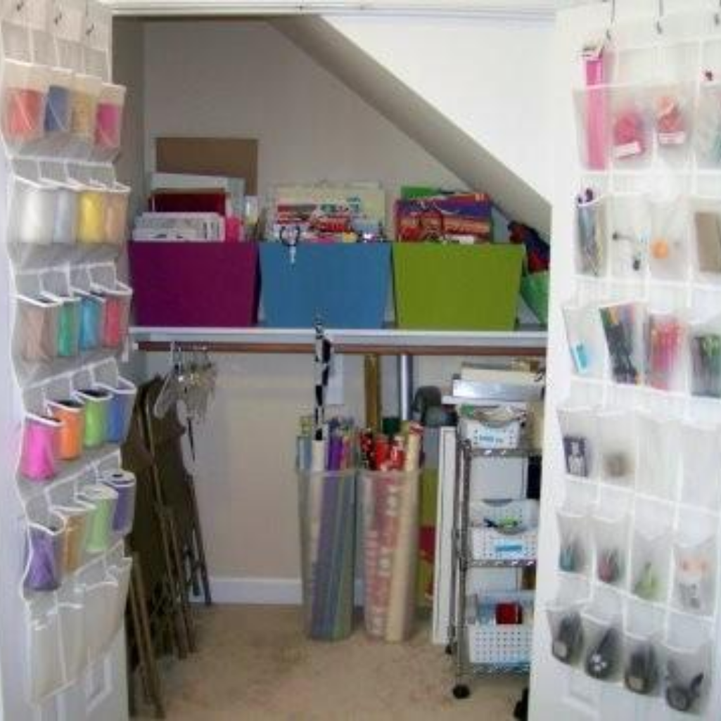 Idea para organizar tus materiales!