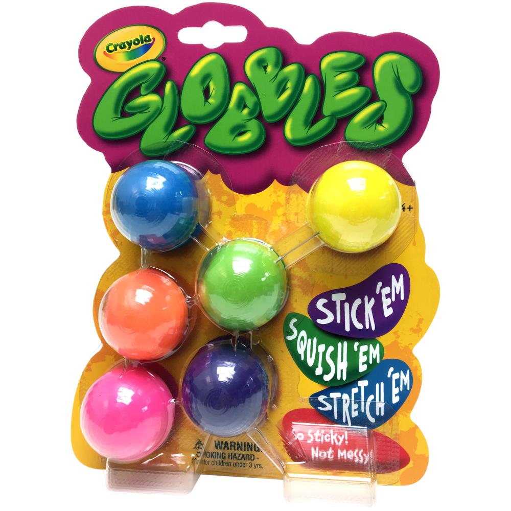 Crayola Globbles 6/Pkg Manualidades para Niños Crayola