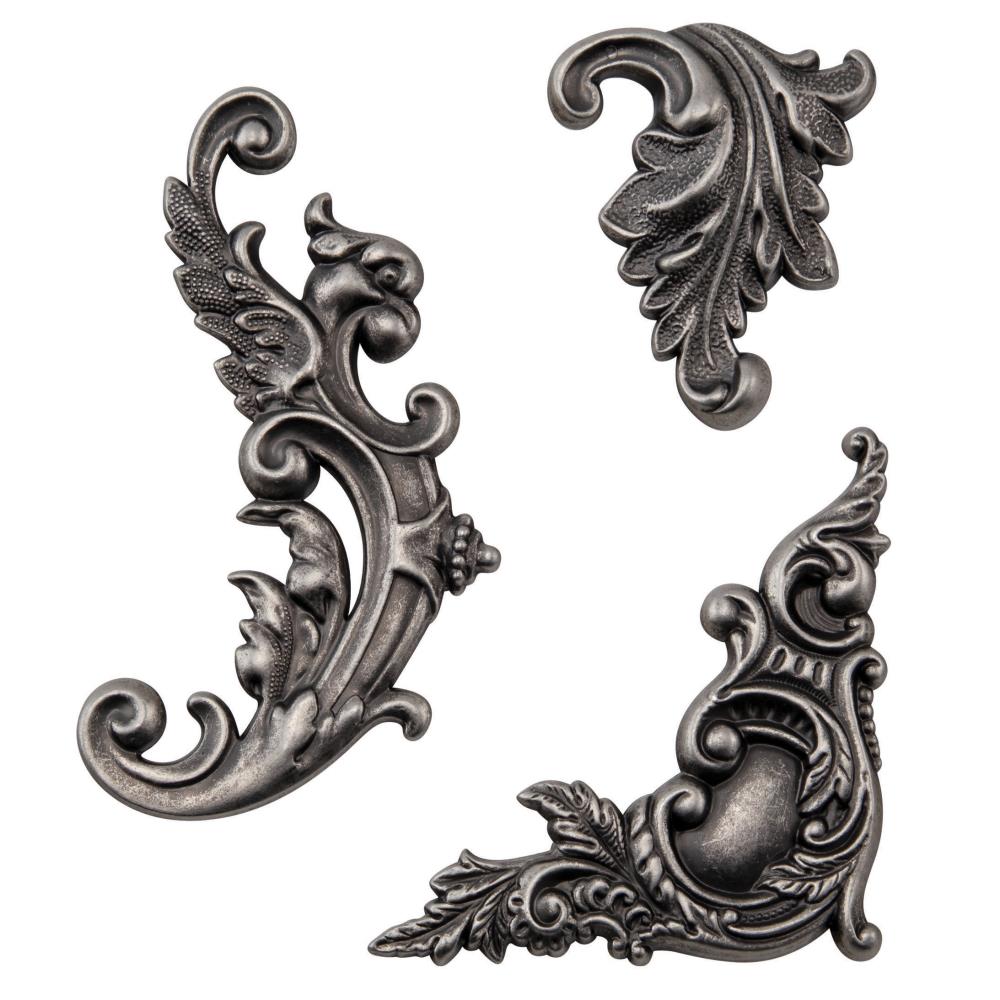 Metal Adornments Flourish / Adornos de Metal Adornos / Embellishments Tim Holtz - Advantus