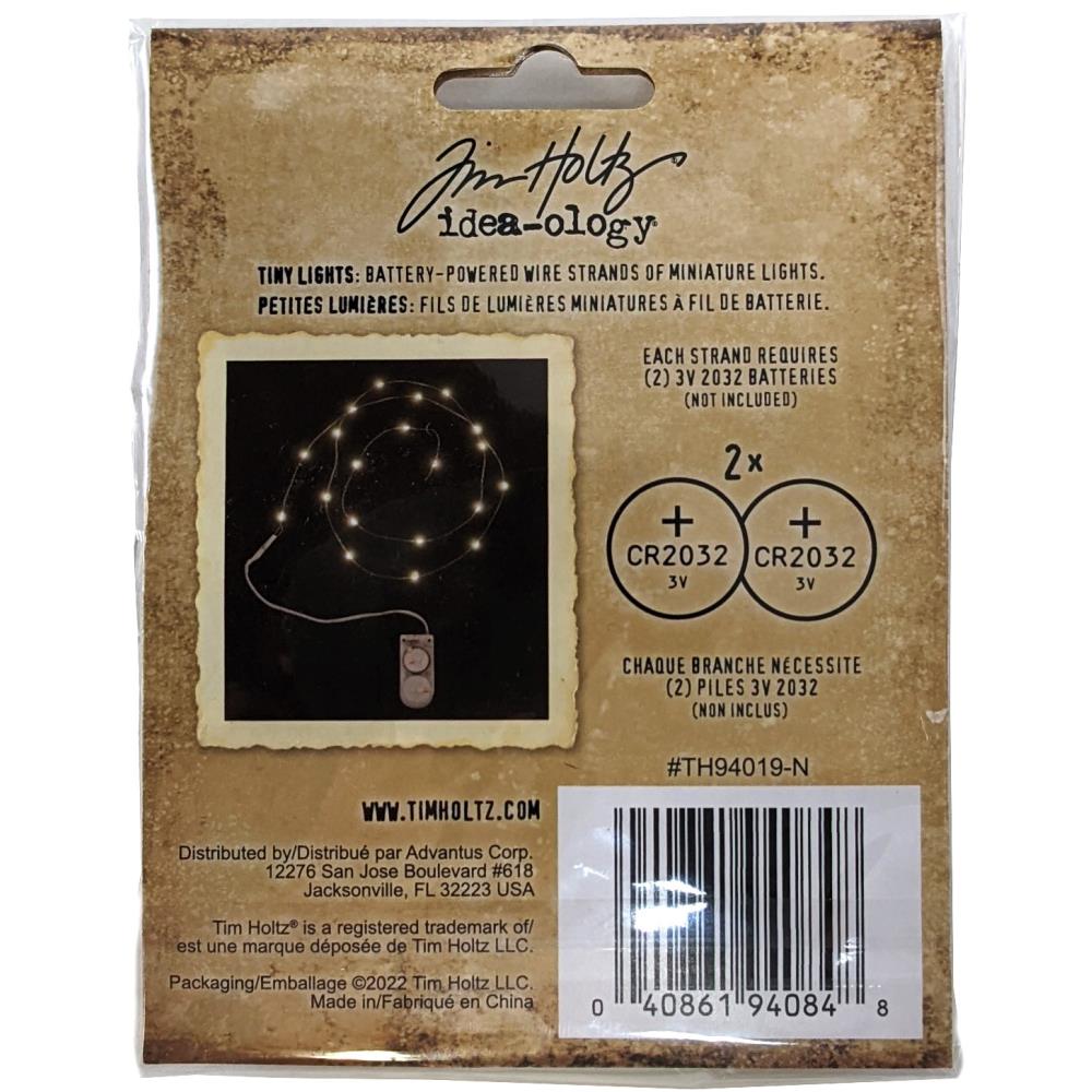 Tim Holtz Battery Operated Wire Light Strands / Luces Decorativas de Baterías Adornos / Embellishments Tim Holtz - Advantus