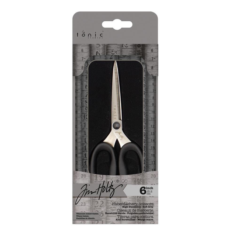 Tim Holtz Haberdashery Scissors 6&quot; / Tijeras de Mercería Tijeras / Cutters Tonic Studios