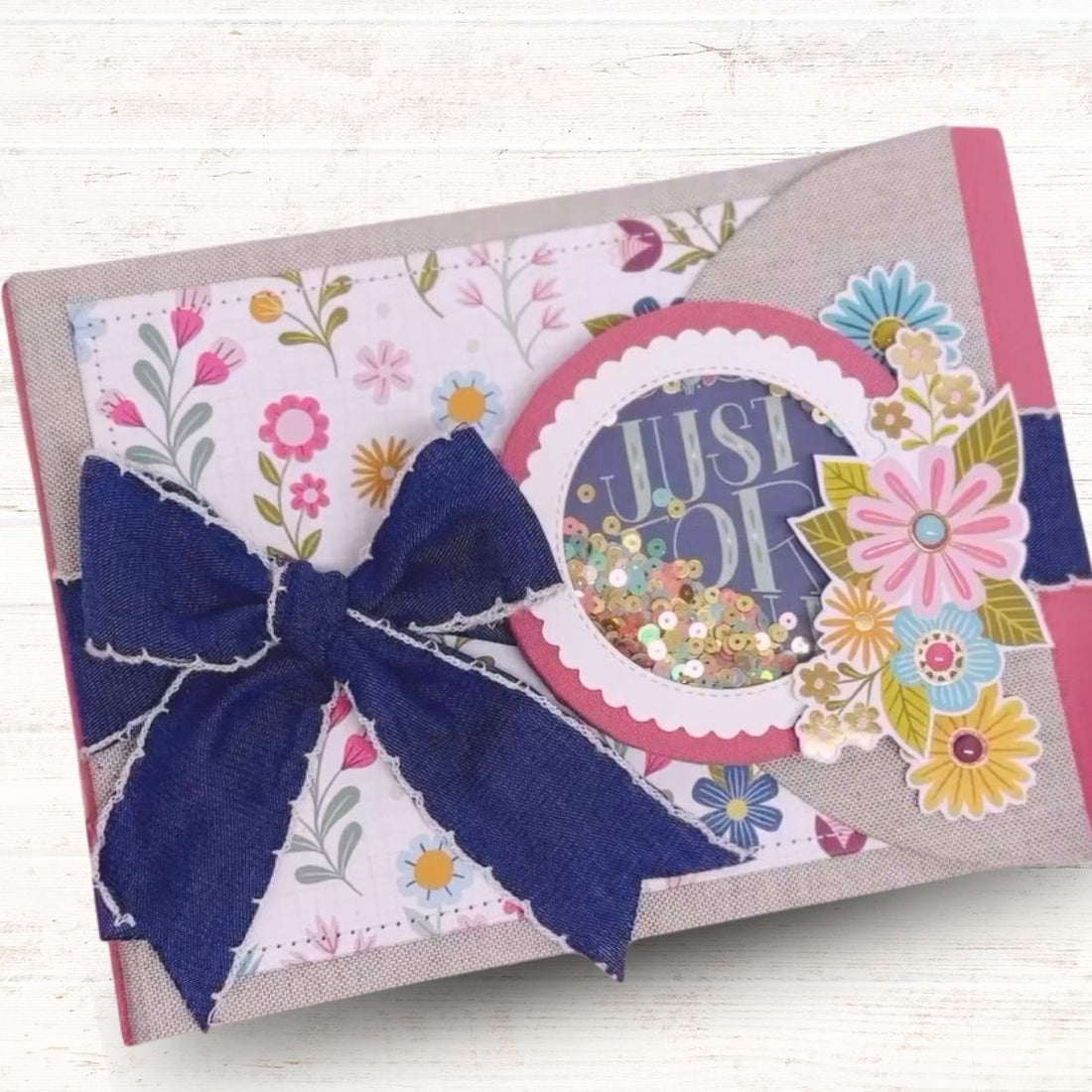 Album Joyful Notes con Tutorial por Mabel Monteagudo Kits / Sets American Crafts