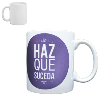 Taza Blanca Para Subliminación Grado A Accesorios SublimArt