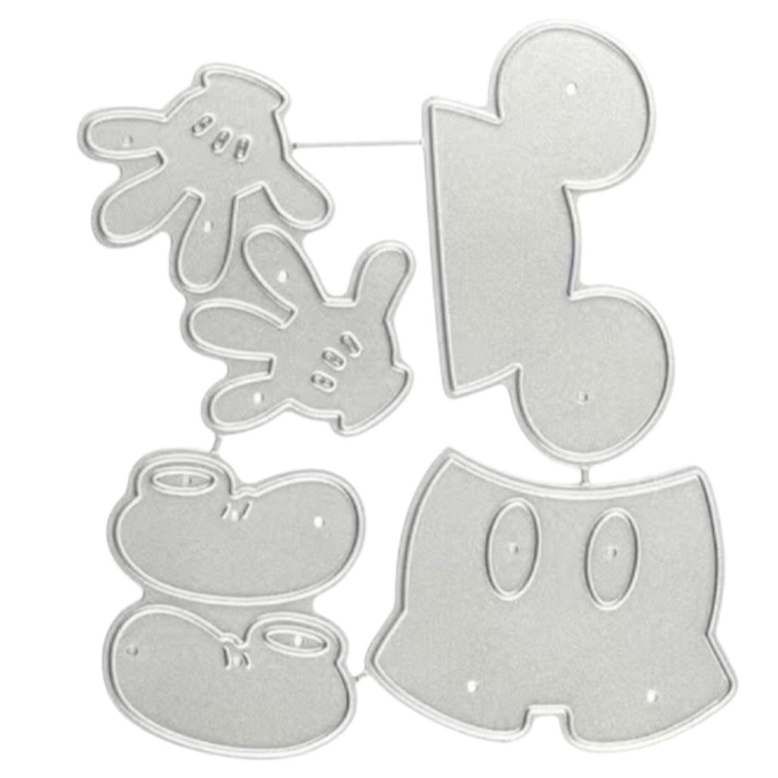 Suaje de Mickey Mouse Dados de Corte / Suajes / Troqueles Hobbees