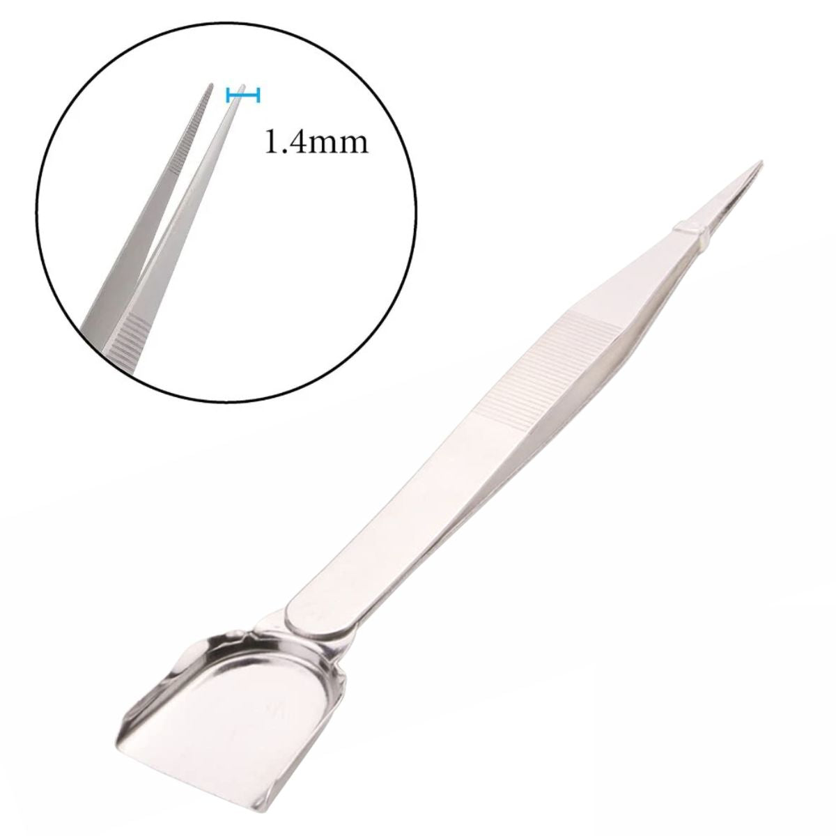 Tweezers With Shovel / Pinzas Sujetadoras con Pala Herramientas Bead Smith