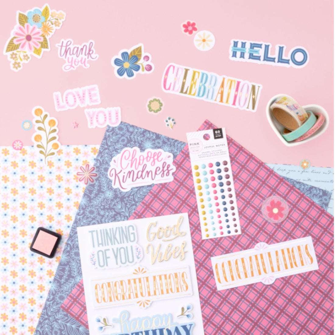 Joyful Notes Colección Completa Papel American Crafts