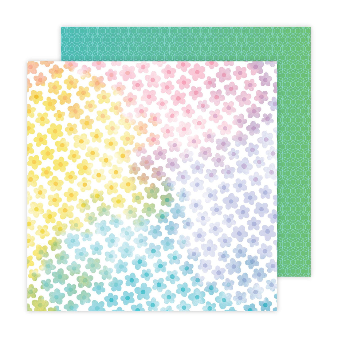 Blooming Wild Paper Sheet / Hoja de Papel Florecer Salvaje 