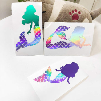 Holo Opal Lilac Mermaid Vinyl / Vinil Adhesivo Escamas Sirena Holográfico Viniles Teckwrap