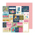 Joyful Notes Paper Sheet / Hoja de Papel See You Soon Papel, Hojas Sueltas Pink Paislee