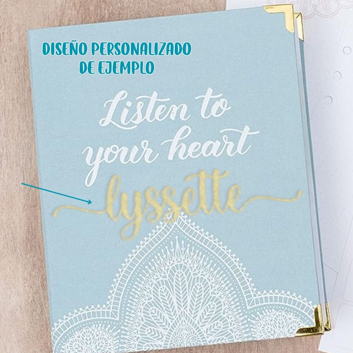 Journal Peace Binder / Paquete de Agenda y Separadores Agendas y Journals Kelly Creates