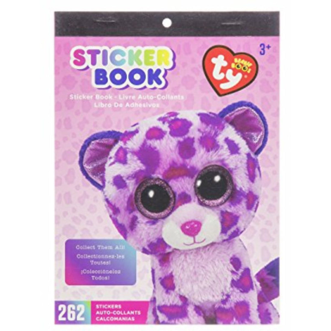 Sticker Book for Kids Safari the Leopard / Libro con 262 Estampas Animalitos Leopardo Stickers Darice