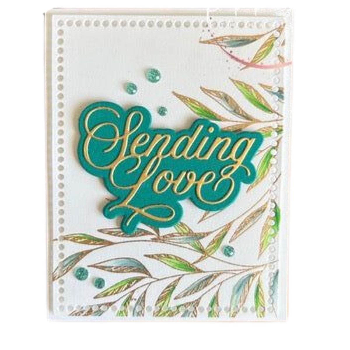 Foliage Bckground Stamp Set / Sellos para Fondos de Follaje Hojas Sellos Hip Stamp Hooray