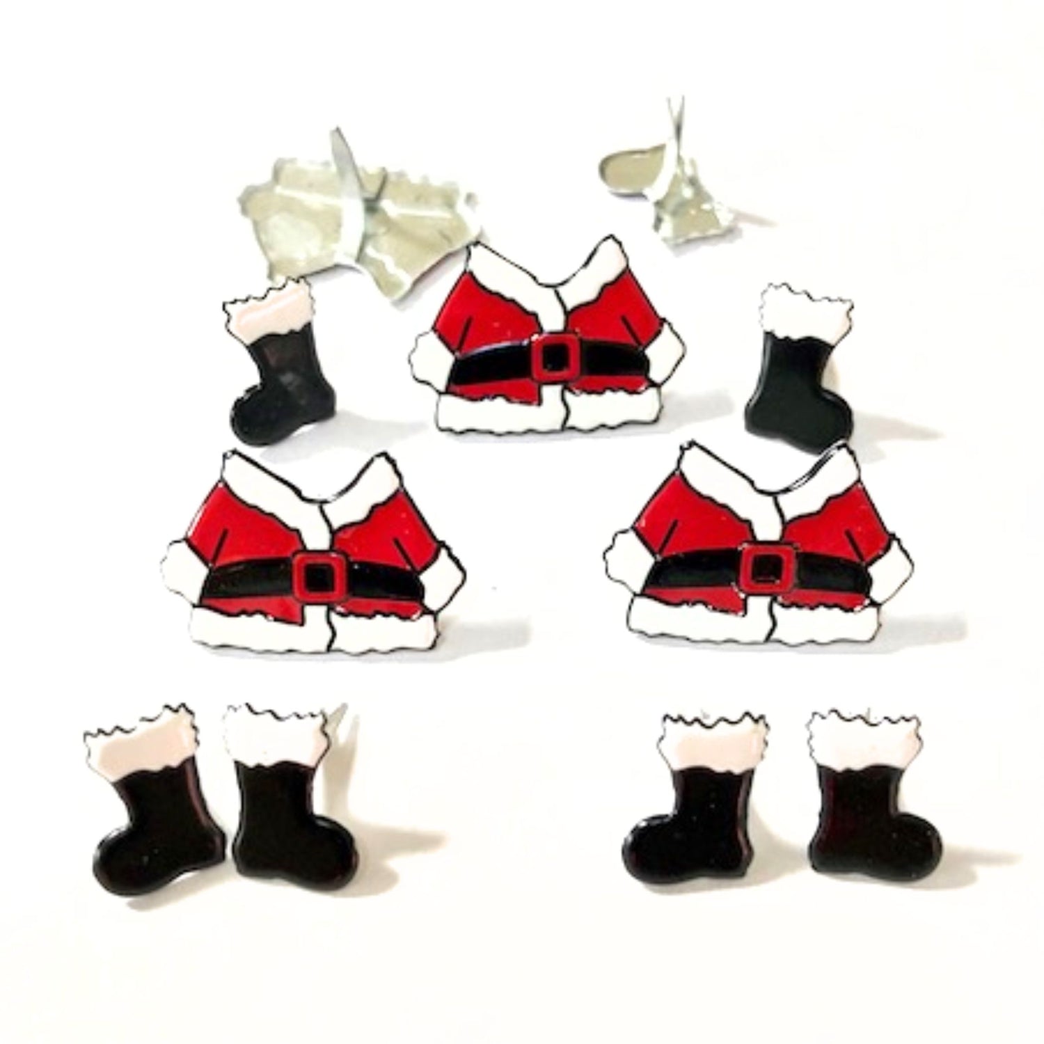 Santa Suit Brads / Sujetadores Traje de Santa Claus Adornos / Embellishments Eyelet Outlet