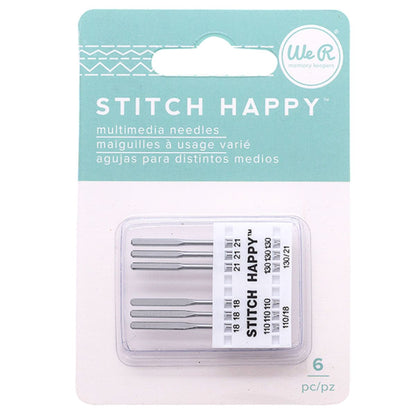 Stitch Happy Needles / Agujas Para Máquina de Coser Stitch Happy Repuestos We R Memory Keepers