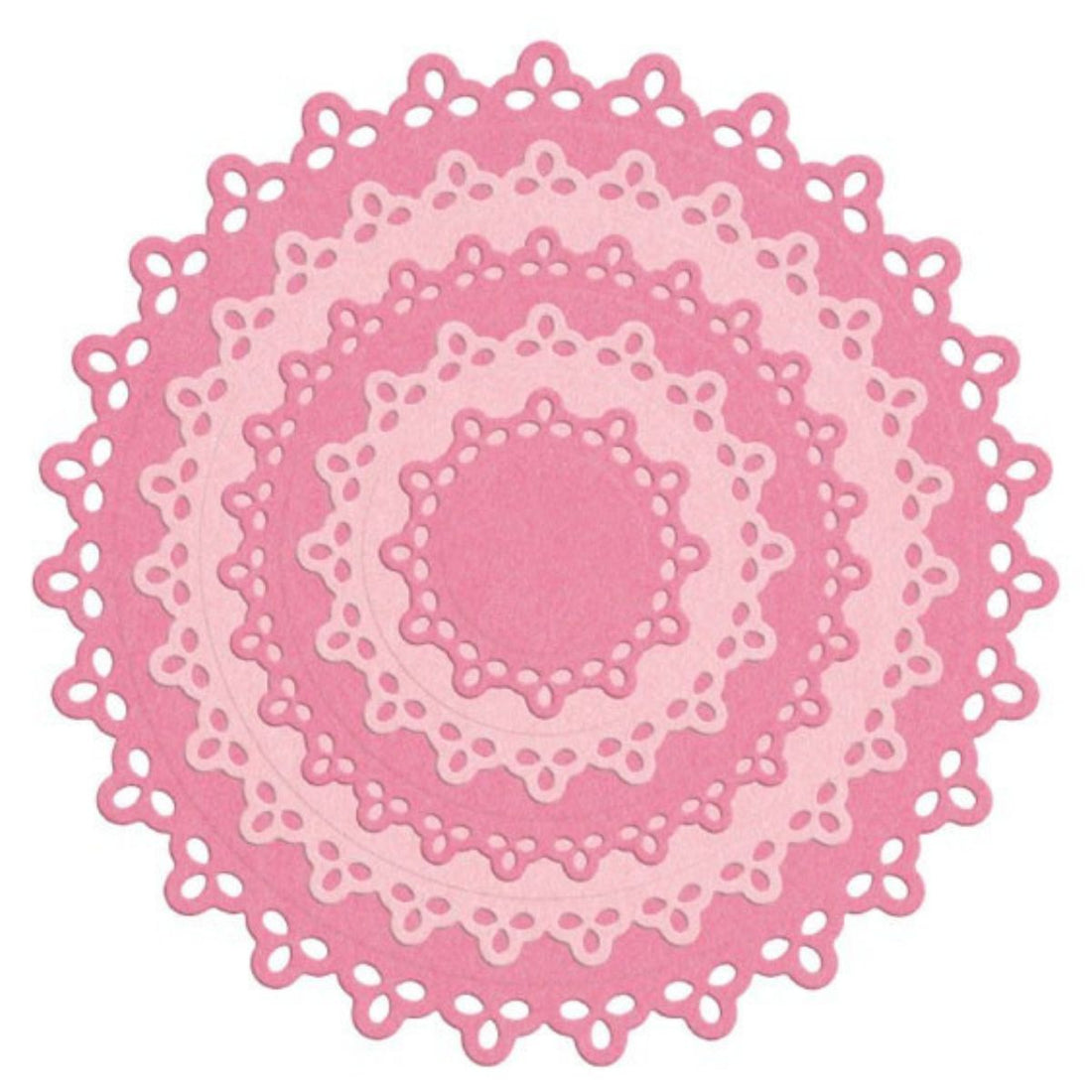 Nesting Dies Doily Circles Dies / Suaje de Corte de Circulo de Encaje Dados de Corte / Suajes / Troqueles LifeStyle Crafts