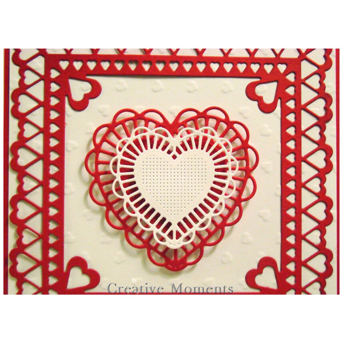 Suaje de corte de Corazon / Two of hearts Die Dados de Corte / Suajes / Troqueles Cheery Lynn Designs