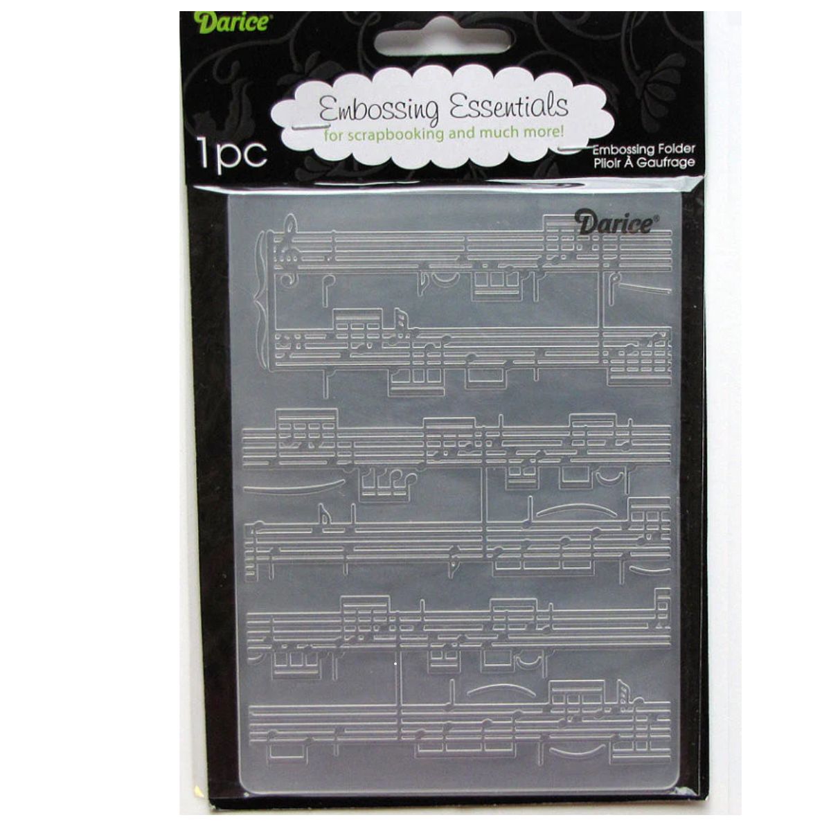 Embossing Sheet Music / Folder de Grabado Partitura Folders de Grabado Darice