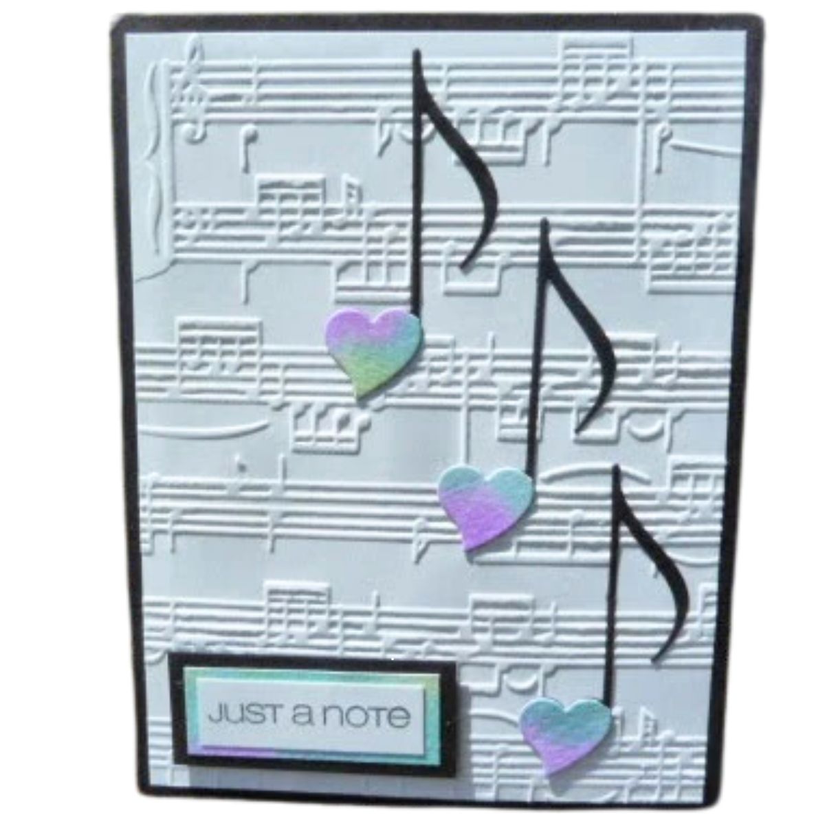 Embossing Sheet Music / Folder de Grabado Partitura Folders de Grabado Darice