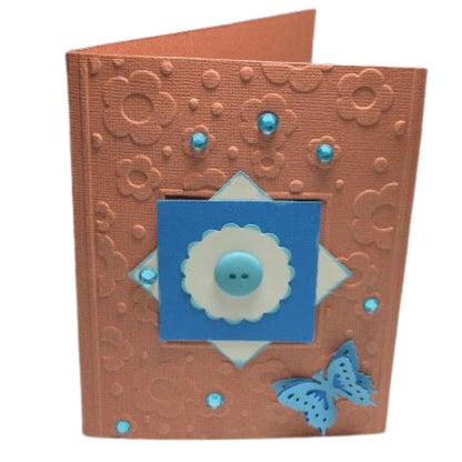 Flowers Frame Embossing Folder / Folder de Grabado de Marco con Flores Folders de Grabado Nellie Snellen