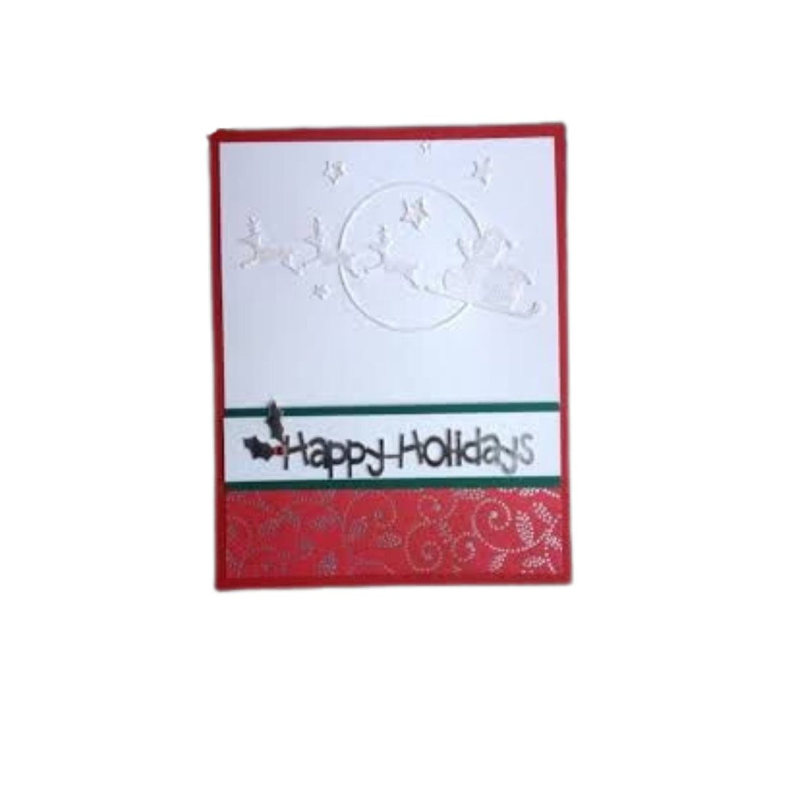 Santa Flying Sleigh / Folder de Grabado Santa Volando Folders de Grabado Darice