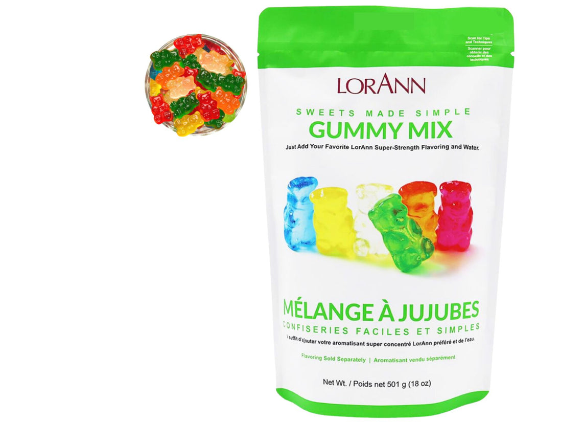 Gummy Mix / Polvo para Preparar Gomitas Lorann Gourmet