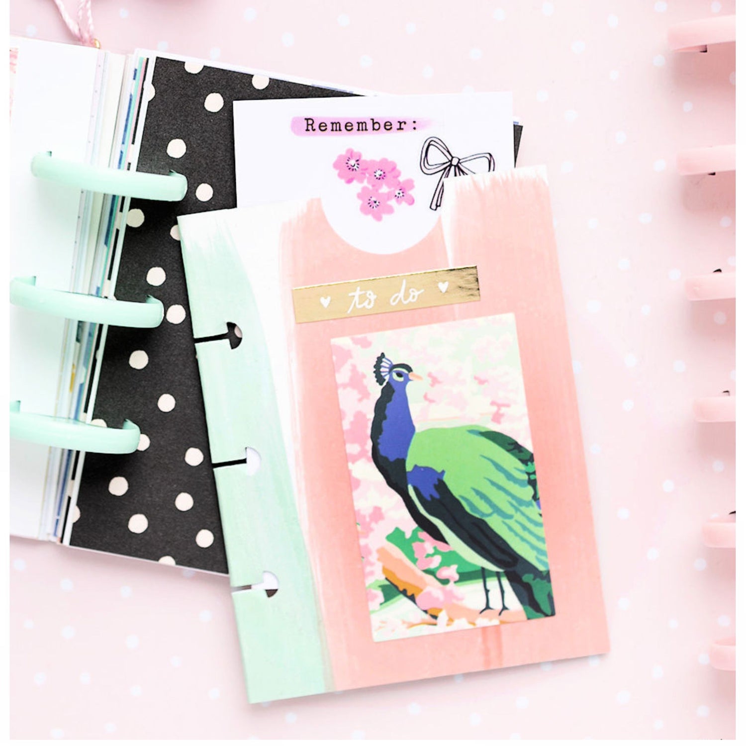 Planner Small Discs Mint / Discos para Agendas Menta Discos para Planners Maggie Holmes