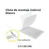 Cinta Velcro Adhesiva Blanca para Montaje de 2.5 cm Adhesivos / Pegamentos Barrilito