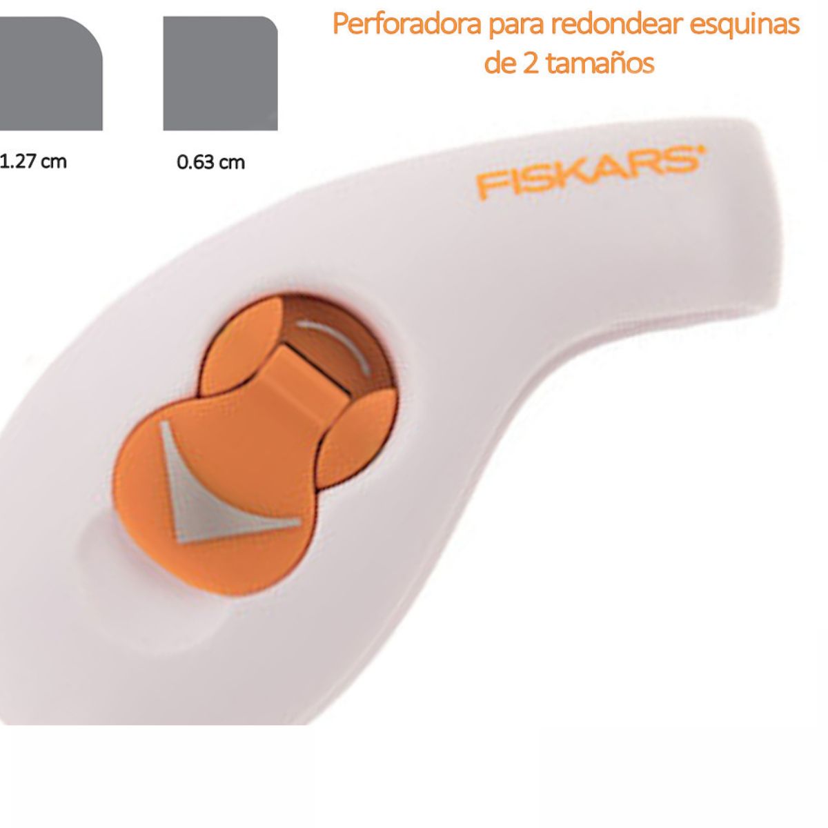 Twist & Flip 2-In-1 Punch / Perforadora de 2 Esquinas Perforadoras Fiskars