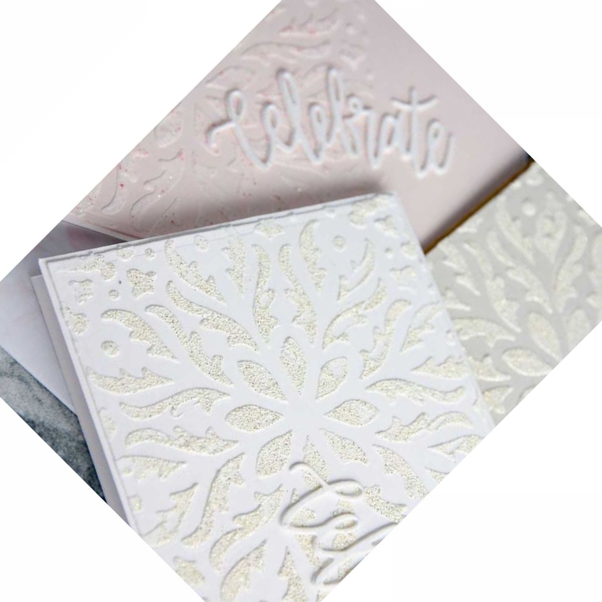 Opaque Bright White Ultra High Embossing Powder / Polvo de Embossing Blanco Ultra Realzado Polvos de Embossing Wow!