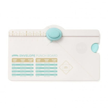 Mini Envelope Punch Board / Tablero Para Perforar Sobres Miniatura Herramientas We R Memory Keepers