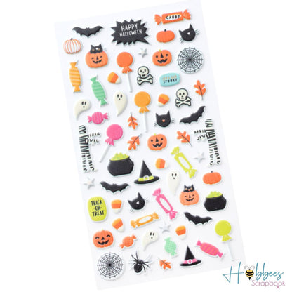 Happy Halloween Puffy Stickers / Feliz Halloween Estampas 3D Stickers American Crafts