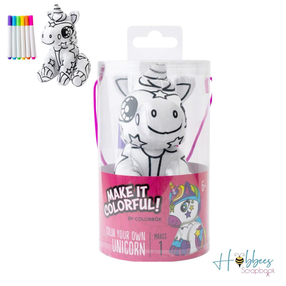 Make It Colorful! Color Your Own Unicorn / ¡Dale color! Colorea tu propio Unicornio Marcadores &amp; Plumones Colorbok