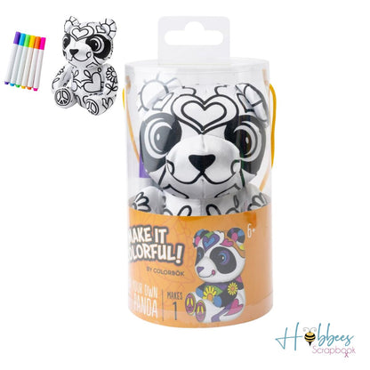 Color Your Own Panda / Colorea tu propio Panda Regalos Colorbok