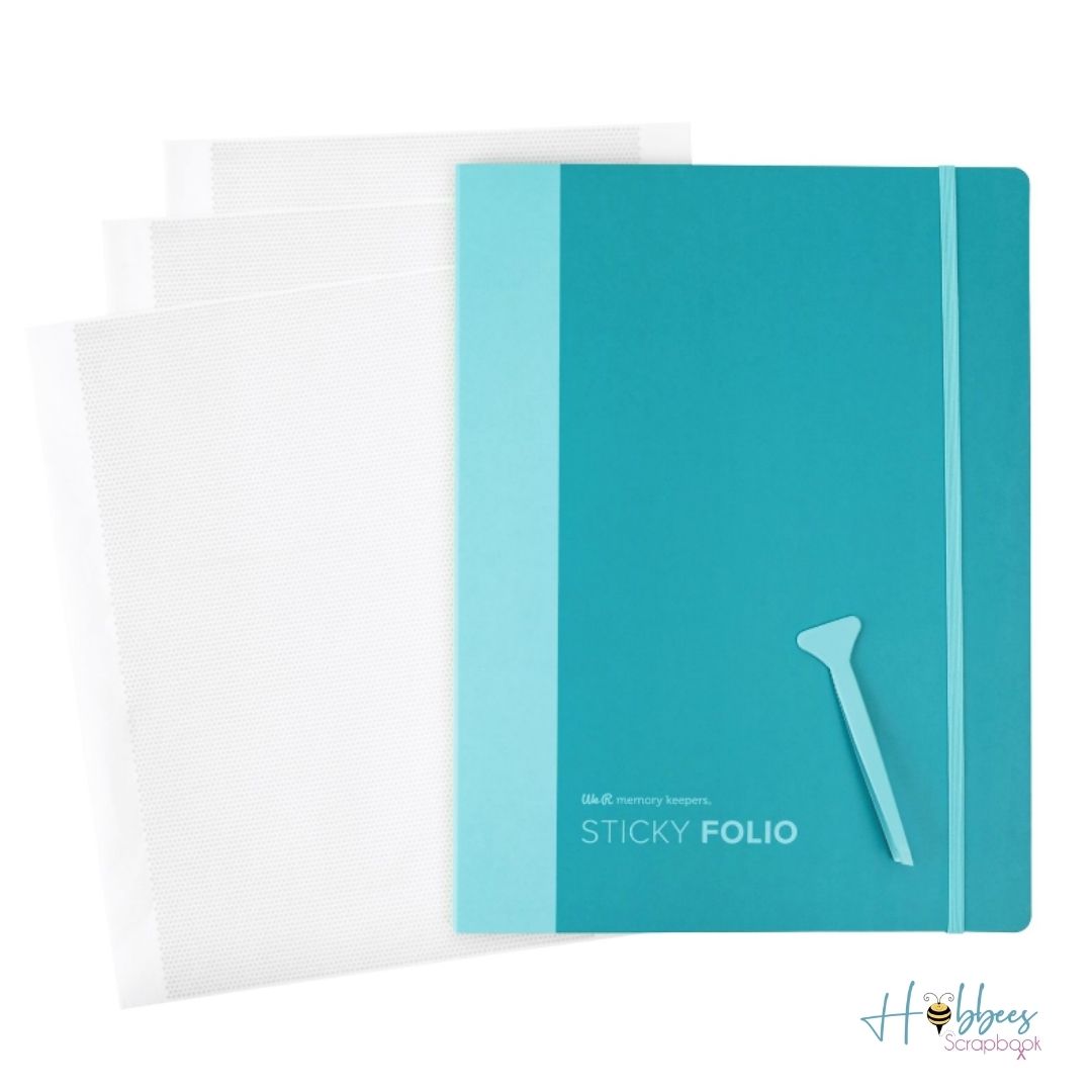 Sticky Folio / Carpeta Azul para Hacer Stickers