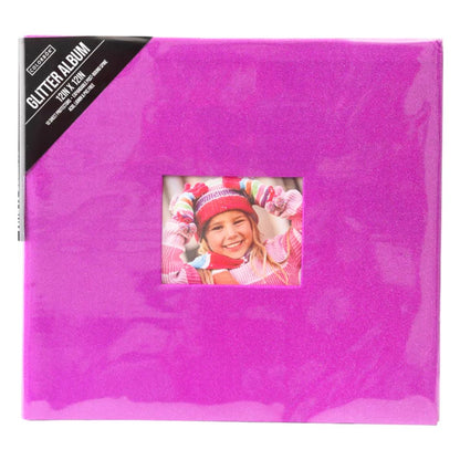 Photo Album Glitter Pink 12&quot; / Album para Fotos Rosa con Diamantina Albumes Colorbok