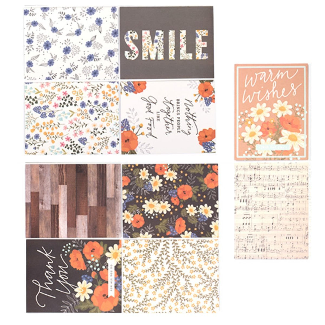 Box of Cards Simple Life  / Tarjetas y Sobres La Vida es Simple Sobres y Etiquetas American Crafts