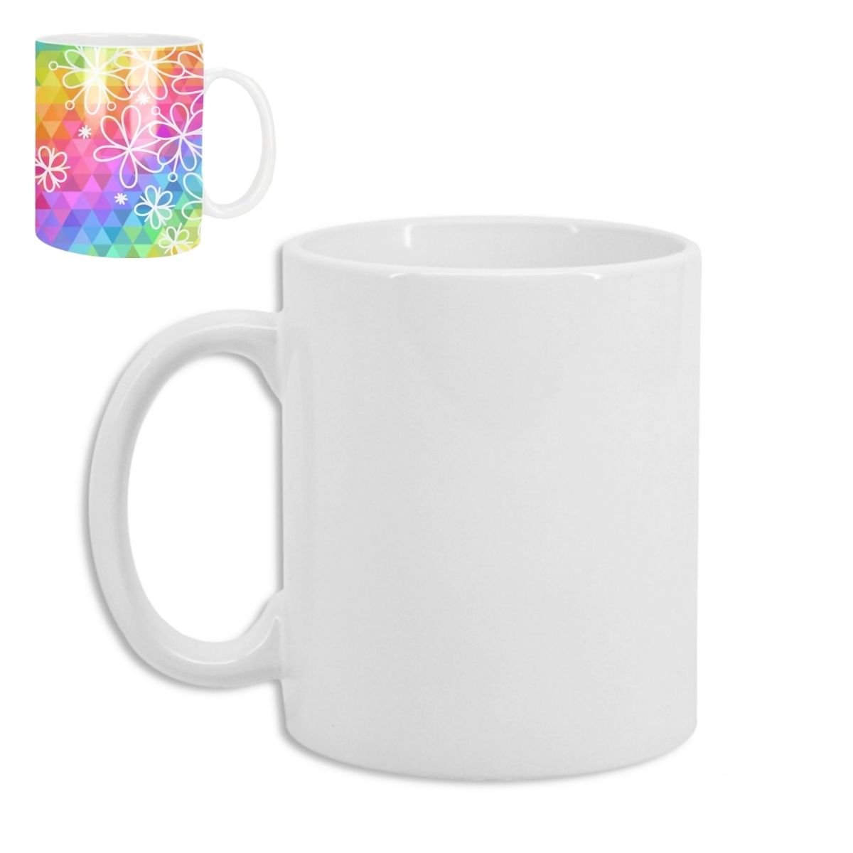 Taza Blanca Para Subliminación Grado A Accesorios SublimArt