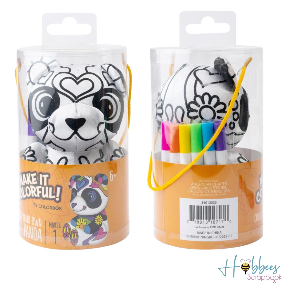 Color Your Own Panda / Colorea tu propio Panda Regalos Colorbok