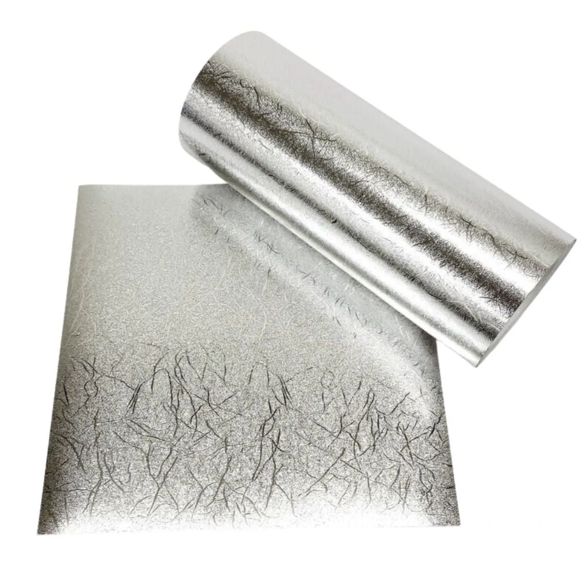 Silver Sheets Pack / 8 Hojas de Vinil Adhesivo Variado Color Plata Viniles Teckwrap