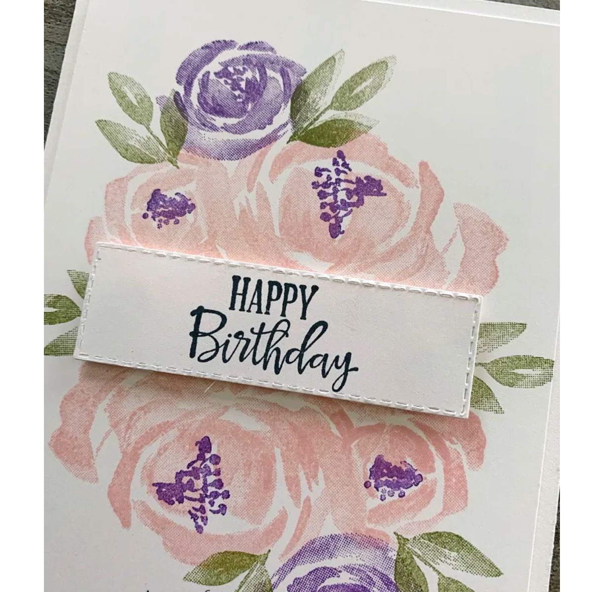 Layered Bouquet Clear Stamps / Sellos de Rosas y Hojas Sellos BoBunny