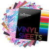 Glitter Brush Vinyl Sheets Pack / 9 Hojas de Vinil Glitter