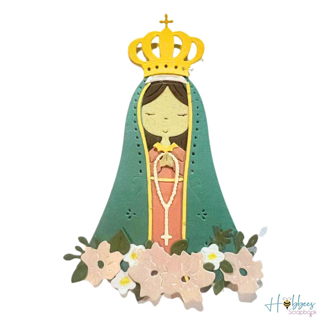 Suaje de Virgen Aparecida Dados de Corte / Suajes / Troqueles Hobbees