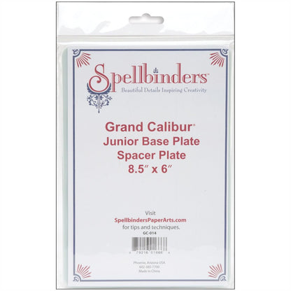 Grand Calibur Junior Base Plate / Placa para Troqueladora Para Embosar Accesorios para Suajadoras Spellbinders