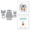 Woof-or-Treat Etched Dies / Suajes de Mascotas Fantasma Dados de Corte / Suajes / Troqueles Spellbinders