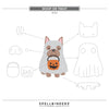 Woof-or-Treat Etched Dies / Suajes de Mascotas Fantasma Dados de Corte / Suajes / Troqueles Spellbinders