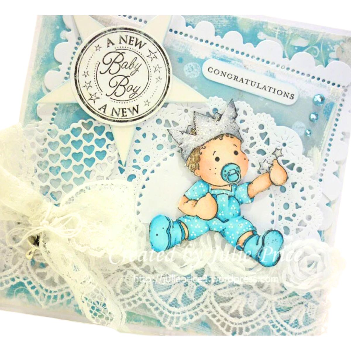 Stamp Cling Baby Edwin / Sello Cling Bebé Sellos Magnolia