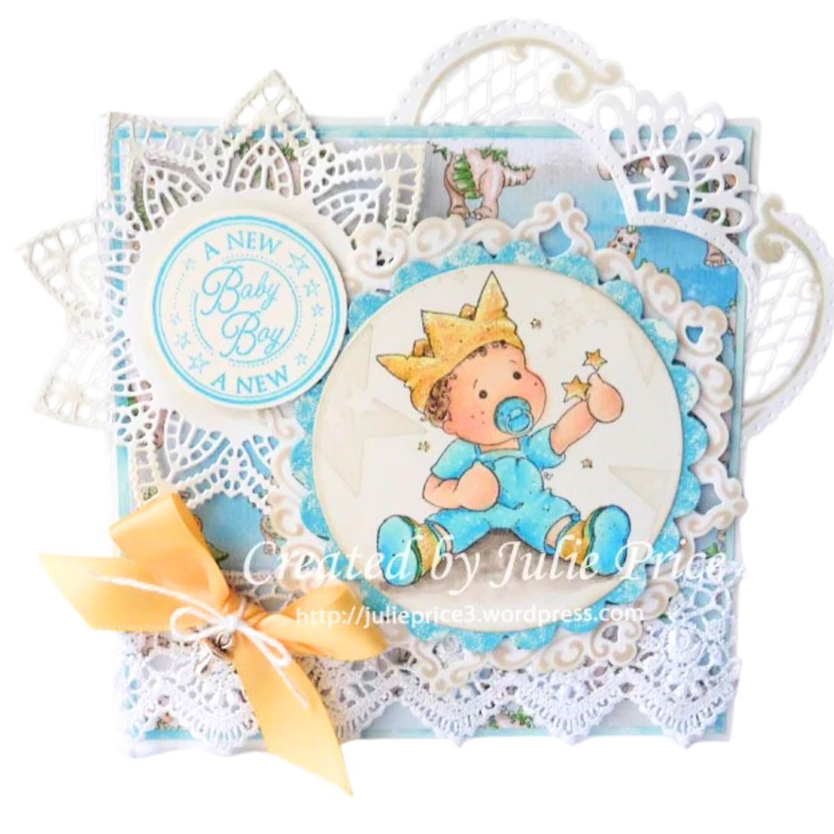 Stamp Cling Baby Edwin / Sello Cling Bebé Sellos Magnolia