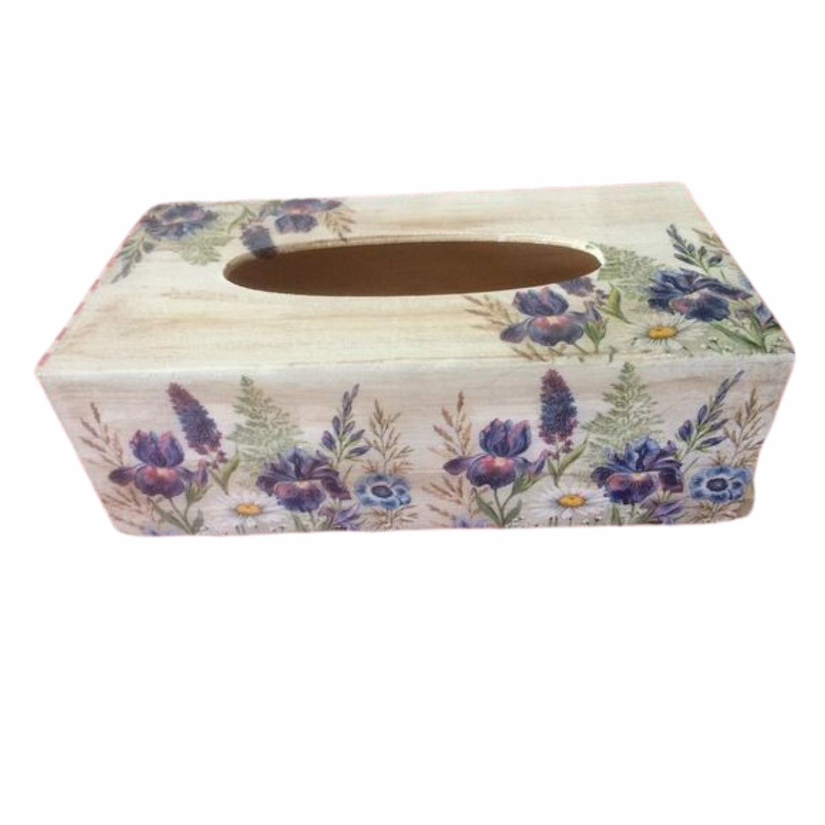 MDF Tissue Box / Caja para Pañuelos Faciales Personalizable Adornos / Embellishments Little Birdie