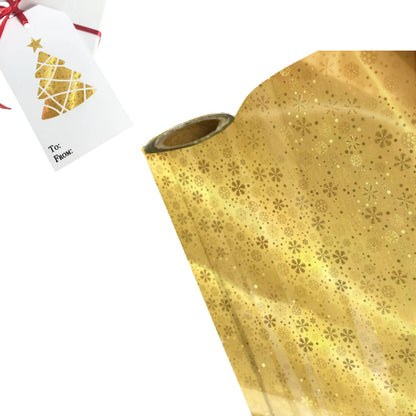 Foil para Tinta Toner Foil Gold Christmas 3m Foil Reactivo Angie Guerra