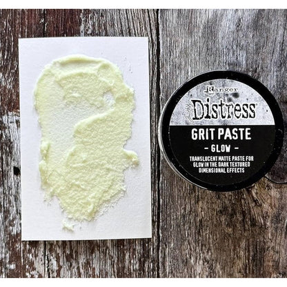 Tim Holtz Distress Grit Paste Glow / Pasta Texturizadora Fosforescente Pastas Texturizadoras y Medios Mixtos Tim Holtz - Ranger